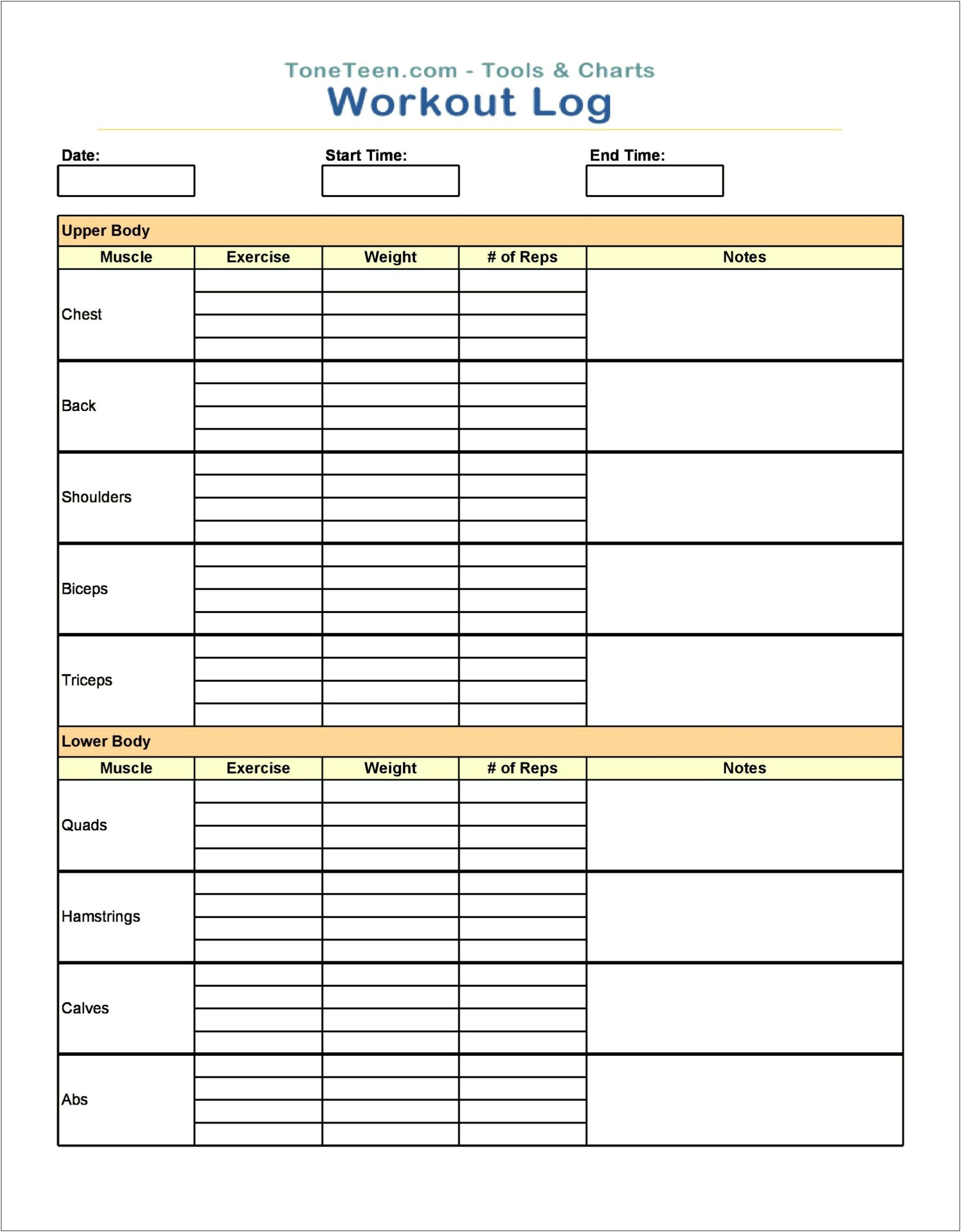 Track And Field Practice Plan Template