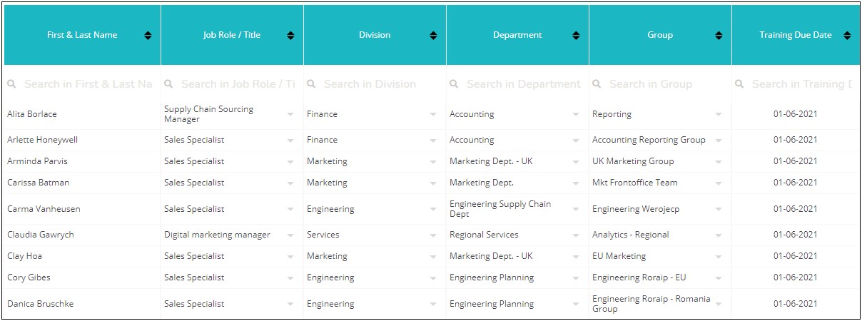 Training And Development Strategic Plan Template