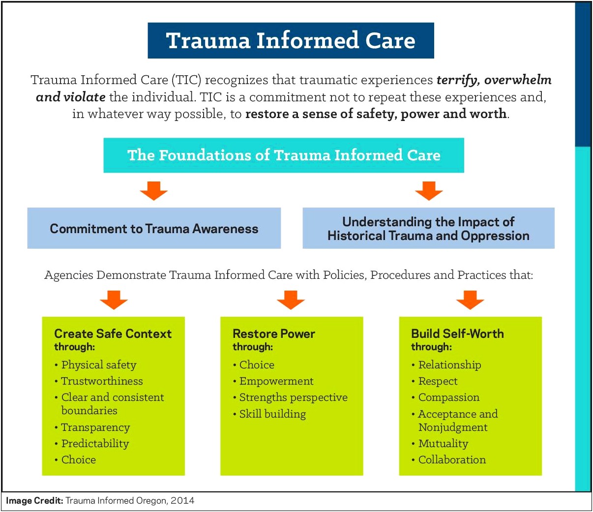 Trauma Informed Care Care Plan Template