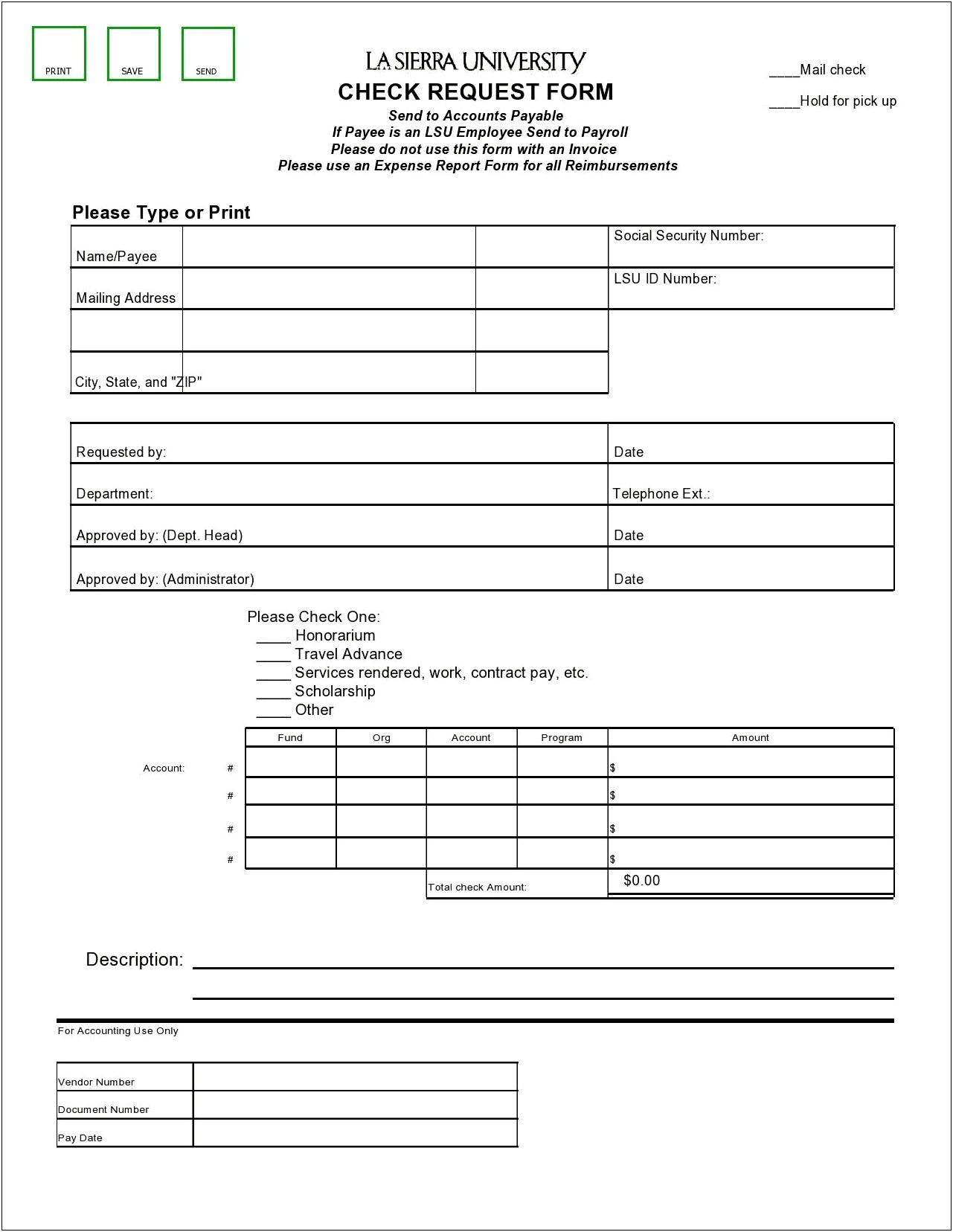 Travel Request Form Template Word For Church