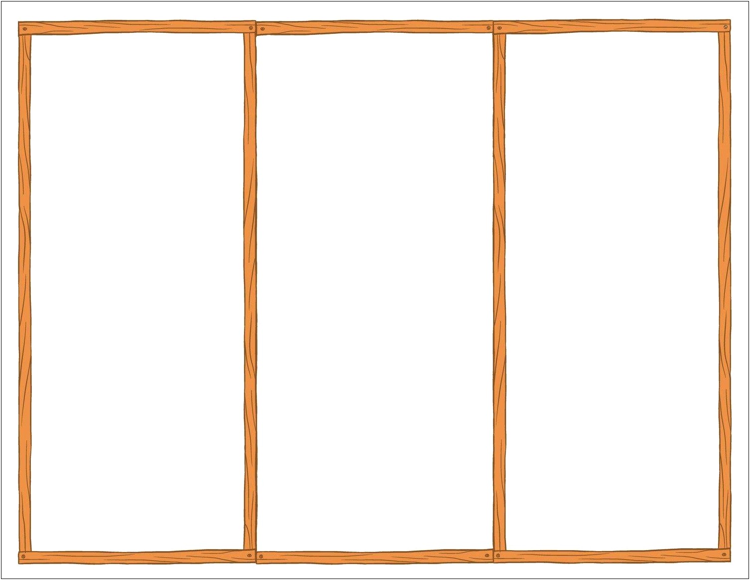 Tri Fold Brochure Blank Template Word