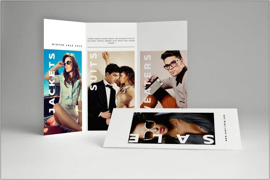 Trifold Brochure Word Template For Photographer