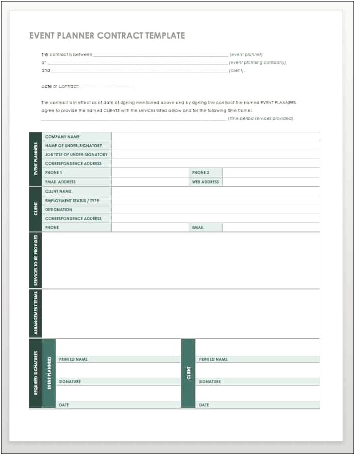 Trip Planner Template For Word Online