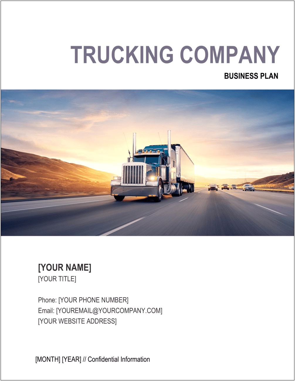 Trucking Request For Insurance Quotation Template Word