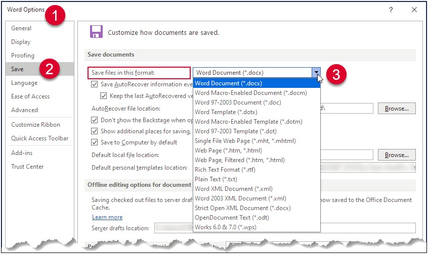 Turn Off Screen Tips In Word Template