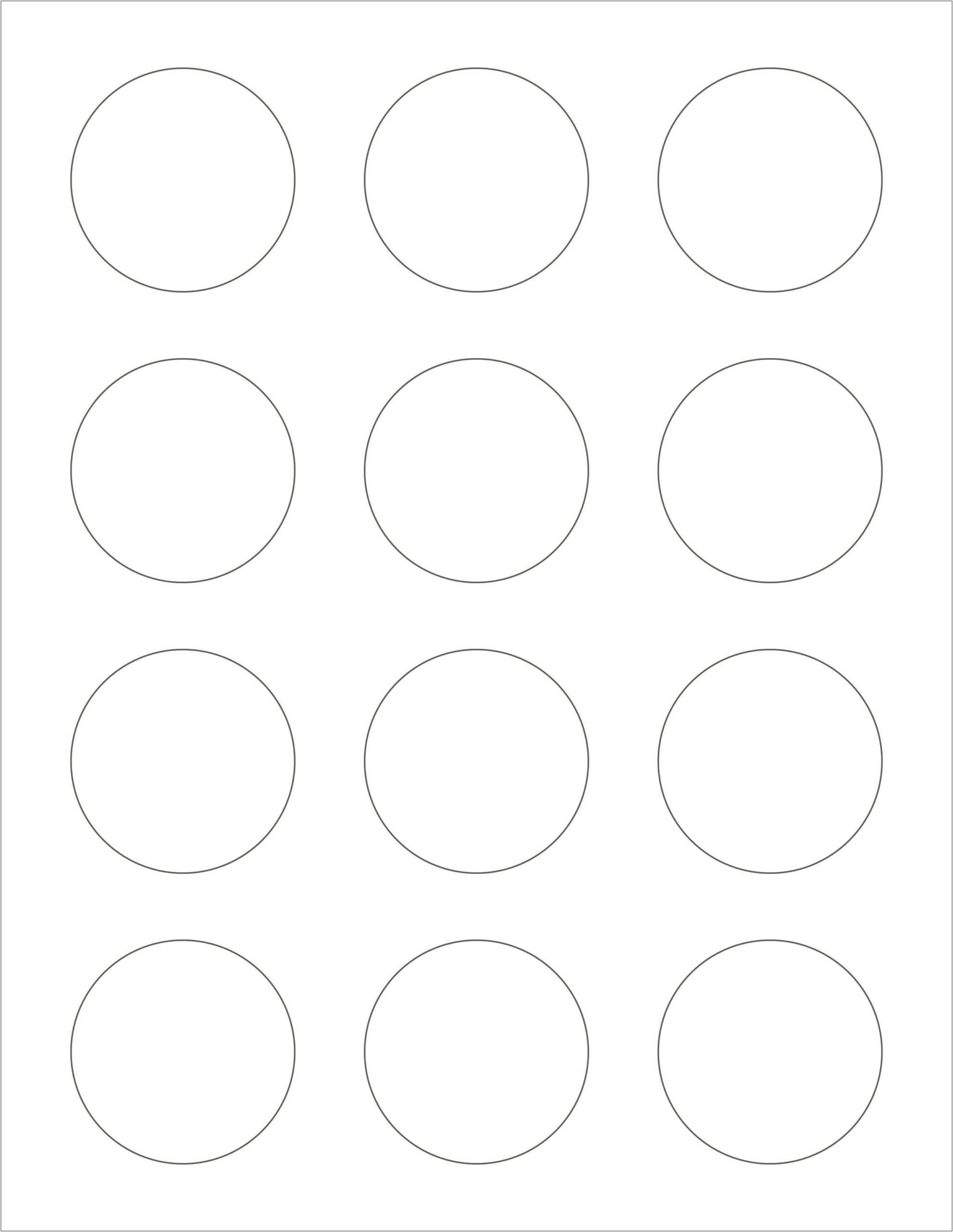 Uline Template Circle Label For Word