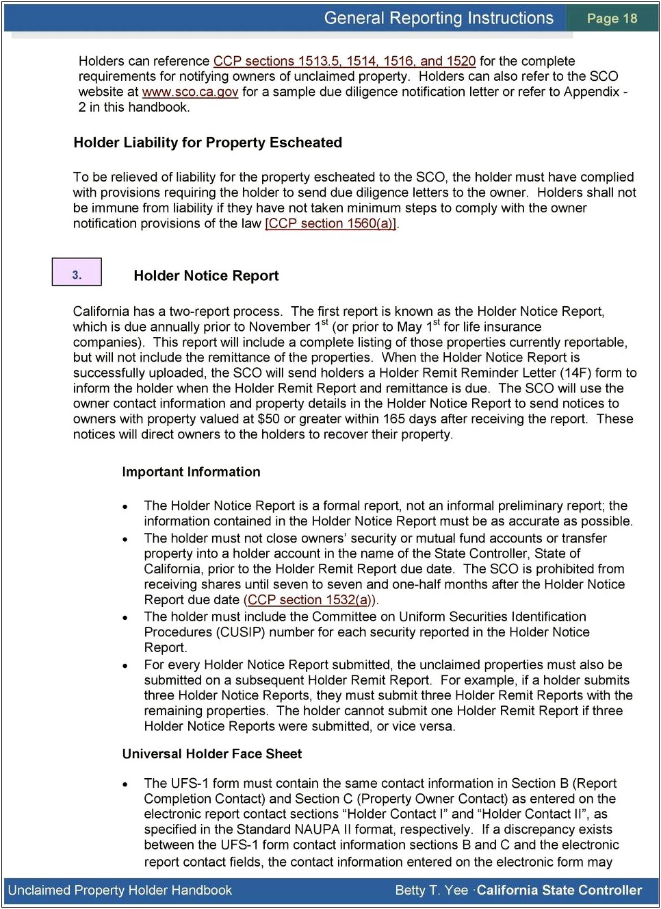 Unclaimed Property Due Diligence Letter Template