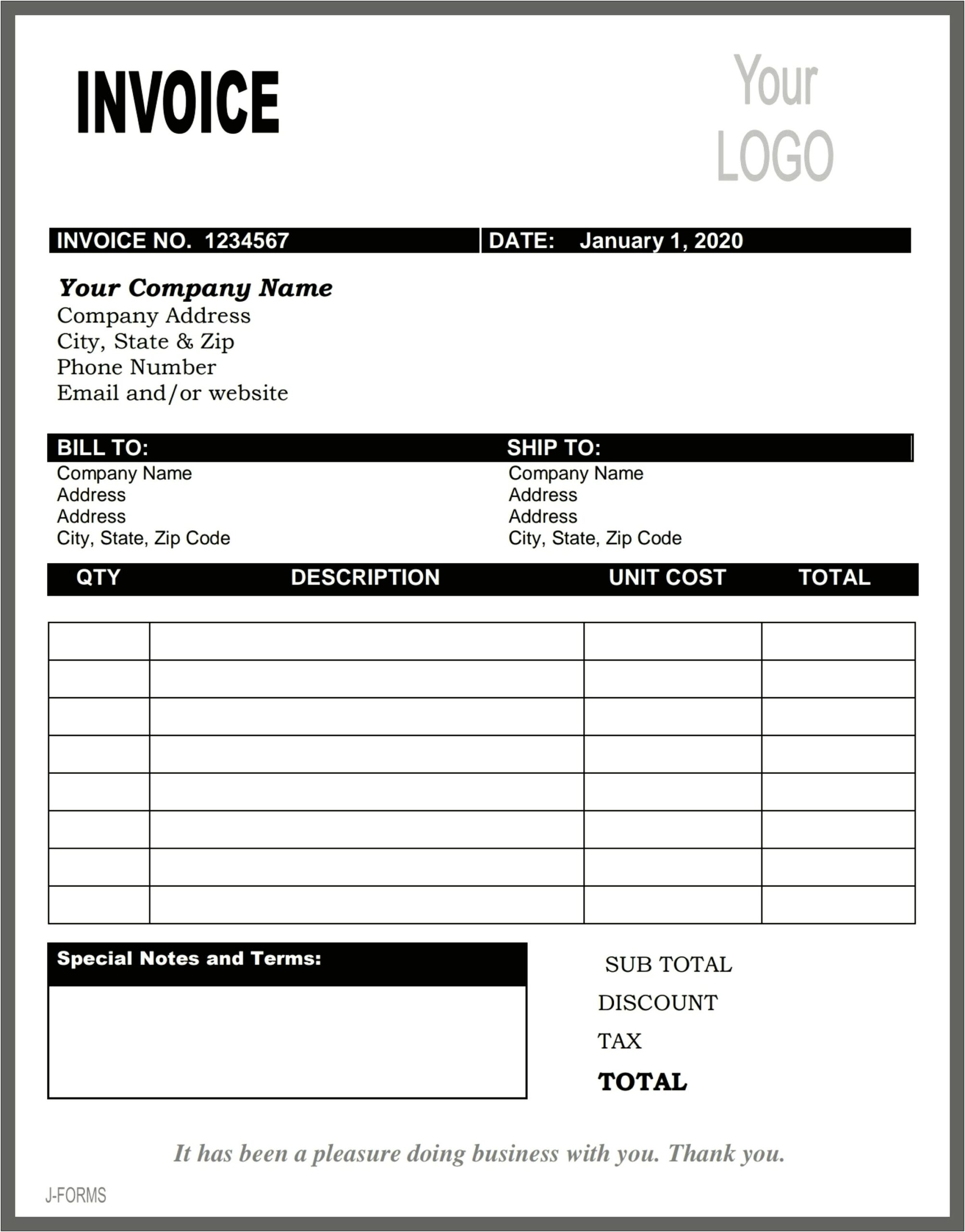 Used Car Receipt Word Template Uk