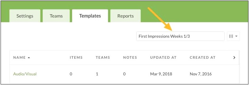 Using Shared Templates In Planning Center