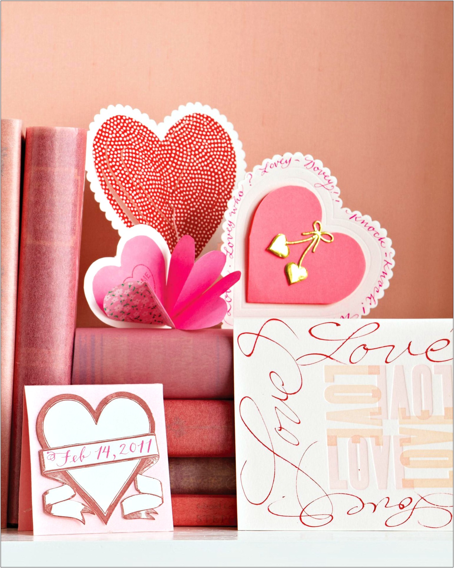 Valentine's Day Card Design Template