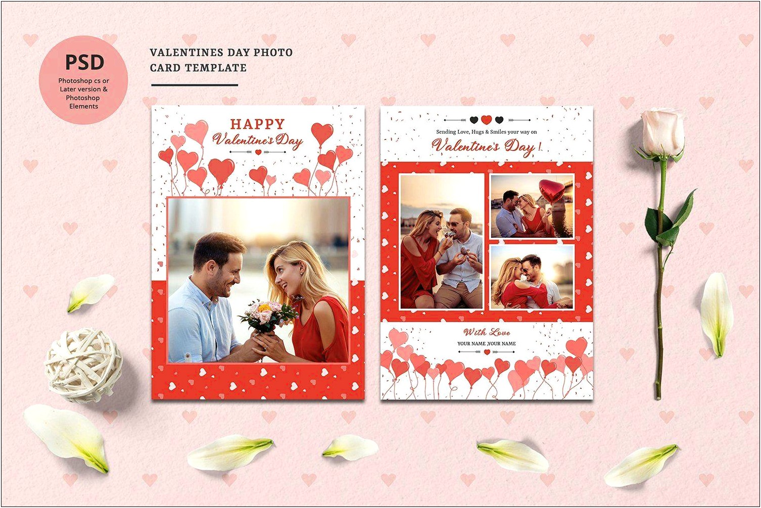 Valentines Day Card For Wife Word Template