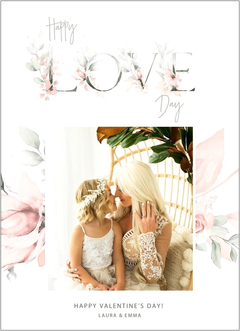 Valentines Day Card Templates For Photographers