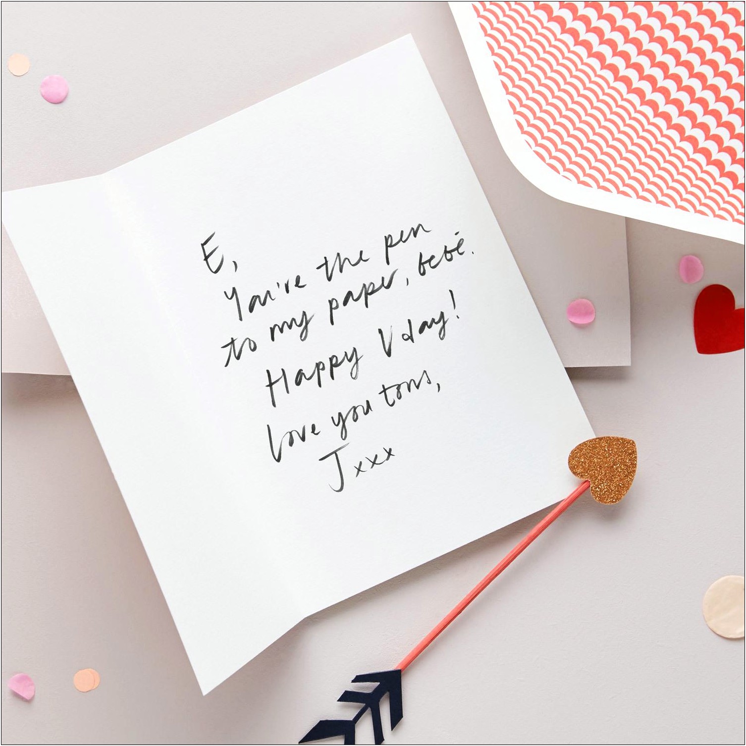 Valentine's Day Friendly Letter Template