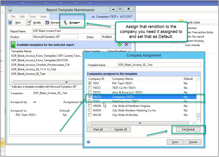 Vba Dynamics Gp Email Word Templates