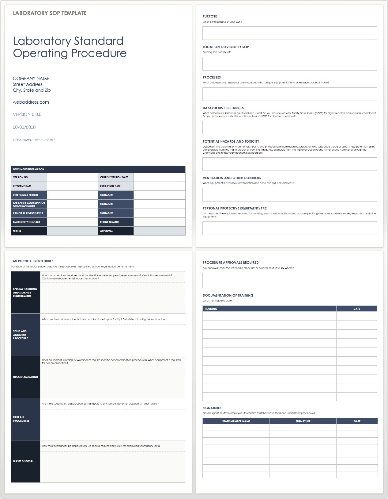 Vehicle Maintenance Standard Operating Guideline Template Word