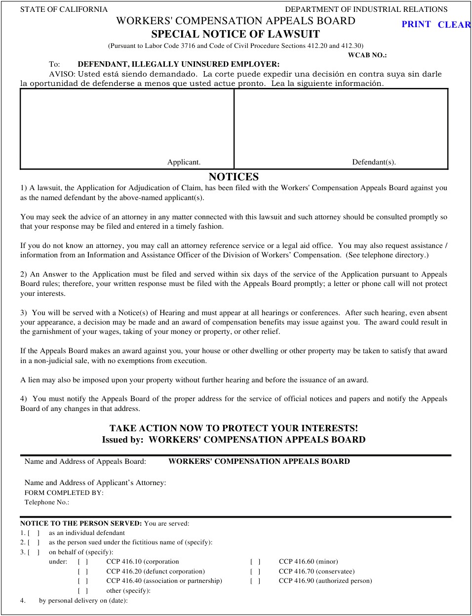 Warn Act Exeption Notice Letter Template