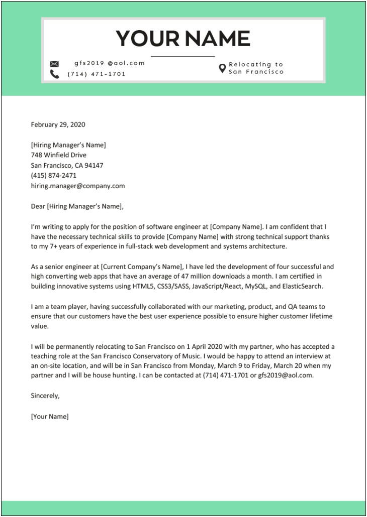 We Have Moved Office Letter Template