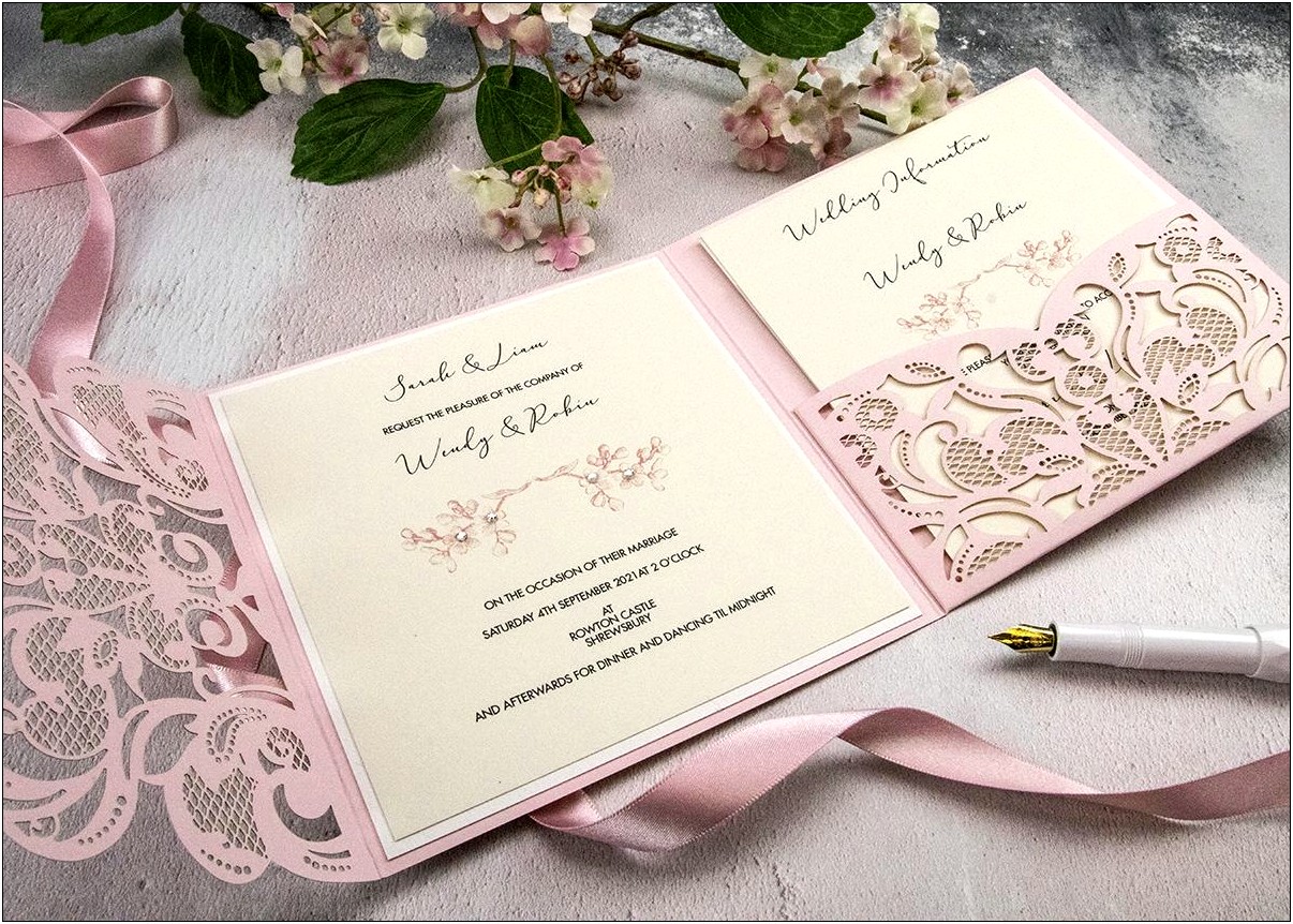 Wedding Stationery Templates Diy For Word