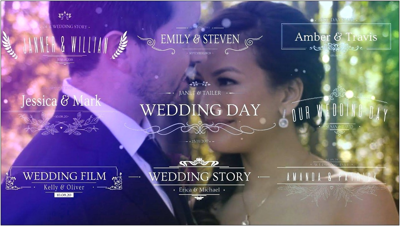 Wedding Template Sony Vegas Free Download