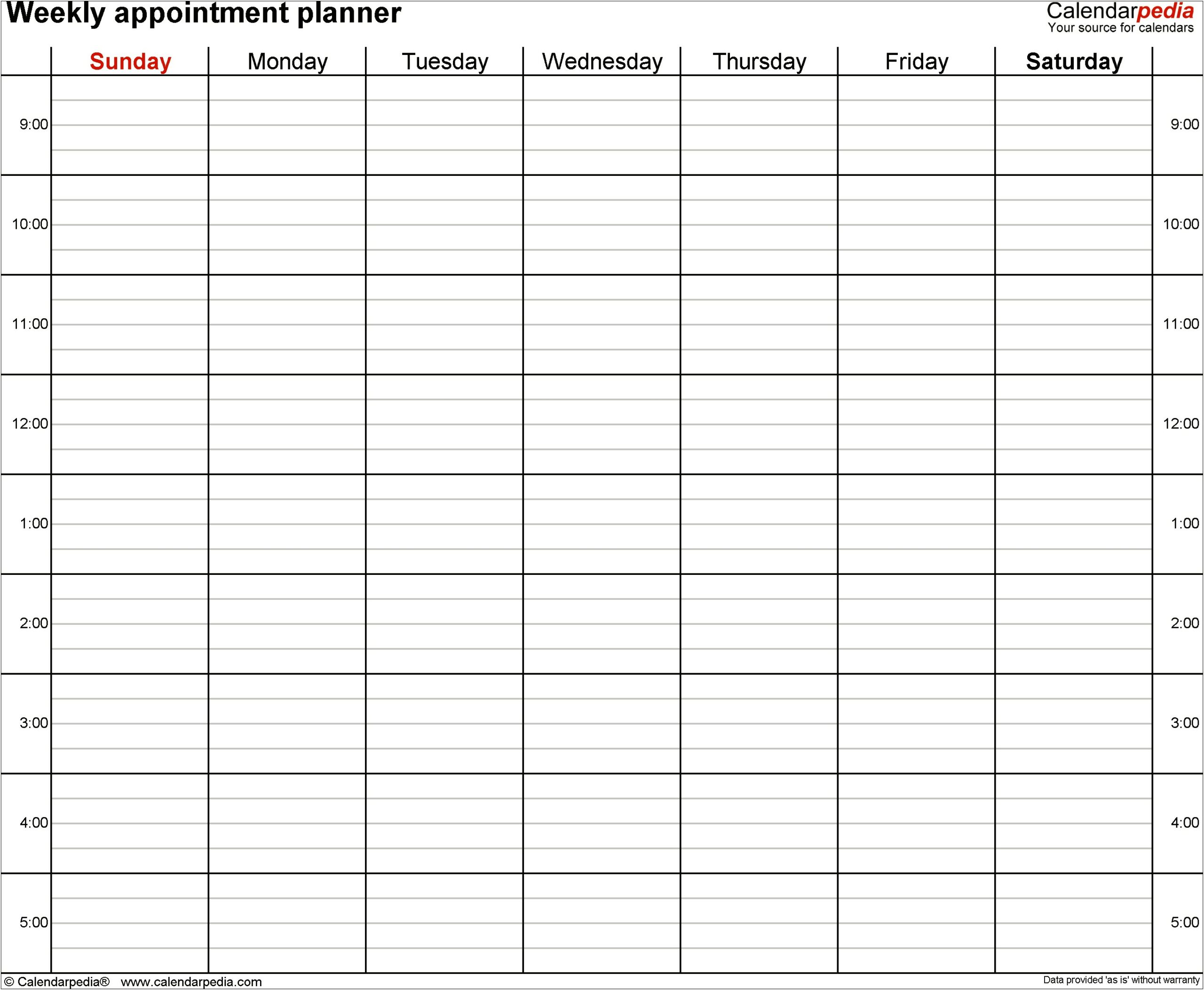 Weekly To Do List And Planner Template Word