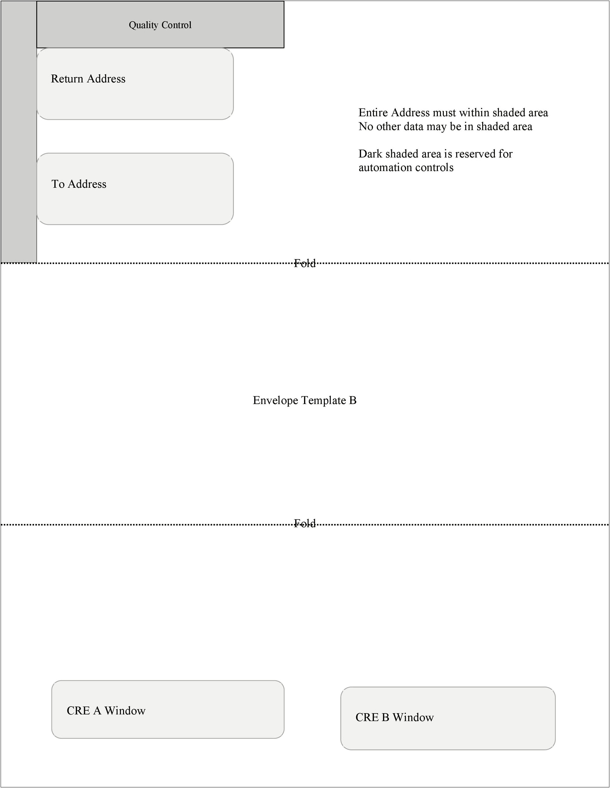 Window Business Envelope Letter Pdf Template