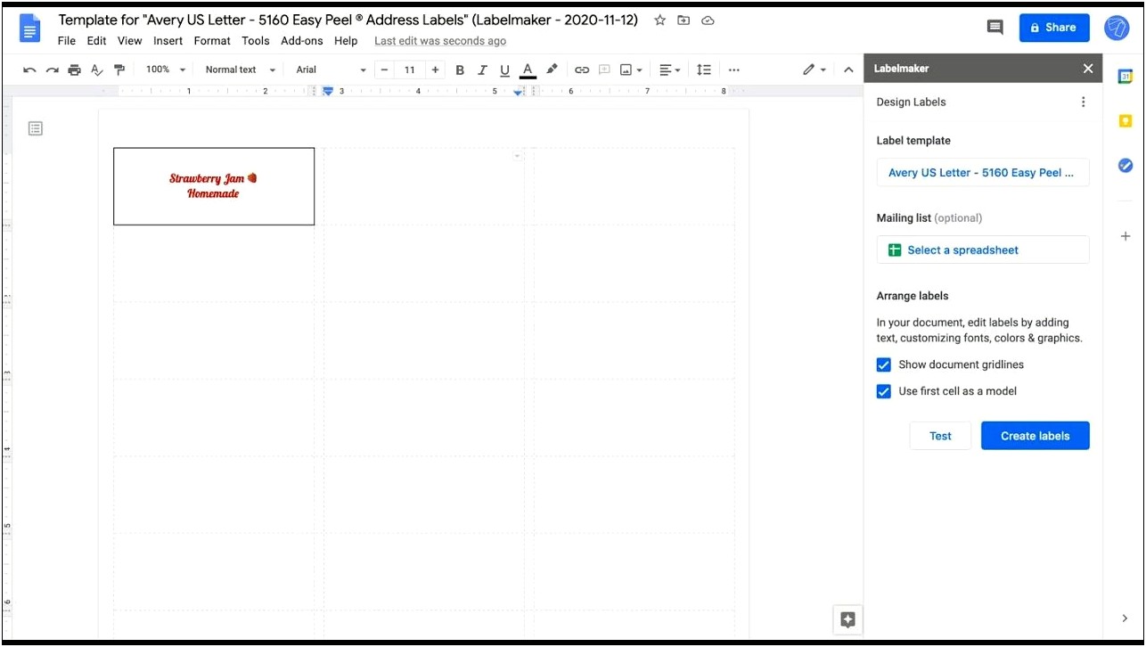 Window Envelope Letter Template Google Docs