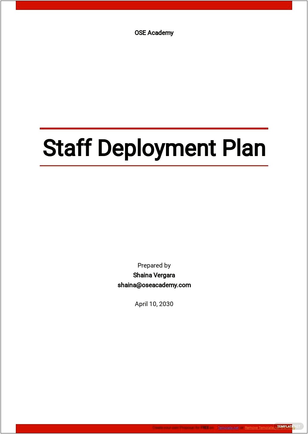 Windows 10 Deployment Communication Plan Template