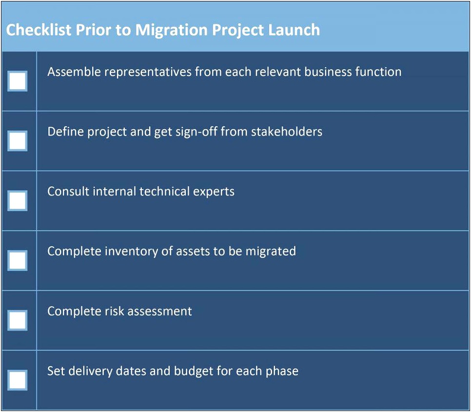 Windows 10 Migration Project Plan Template