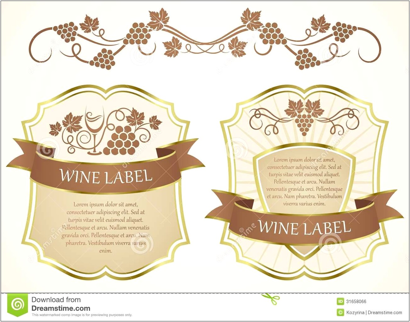 Wine Bottle Label Templates For Word