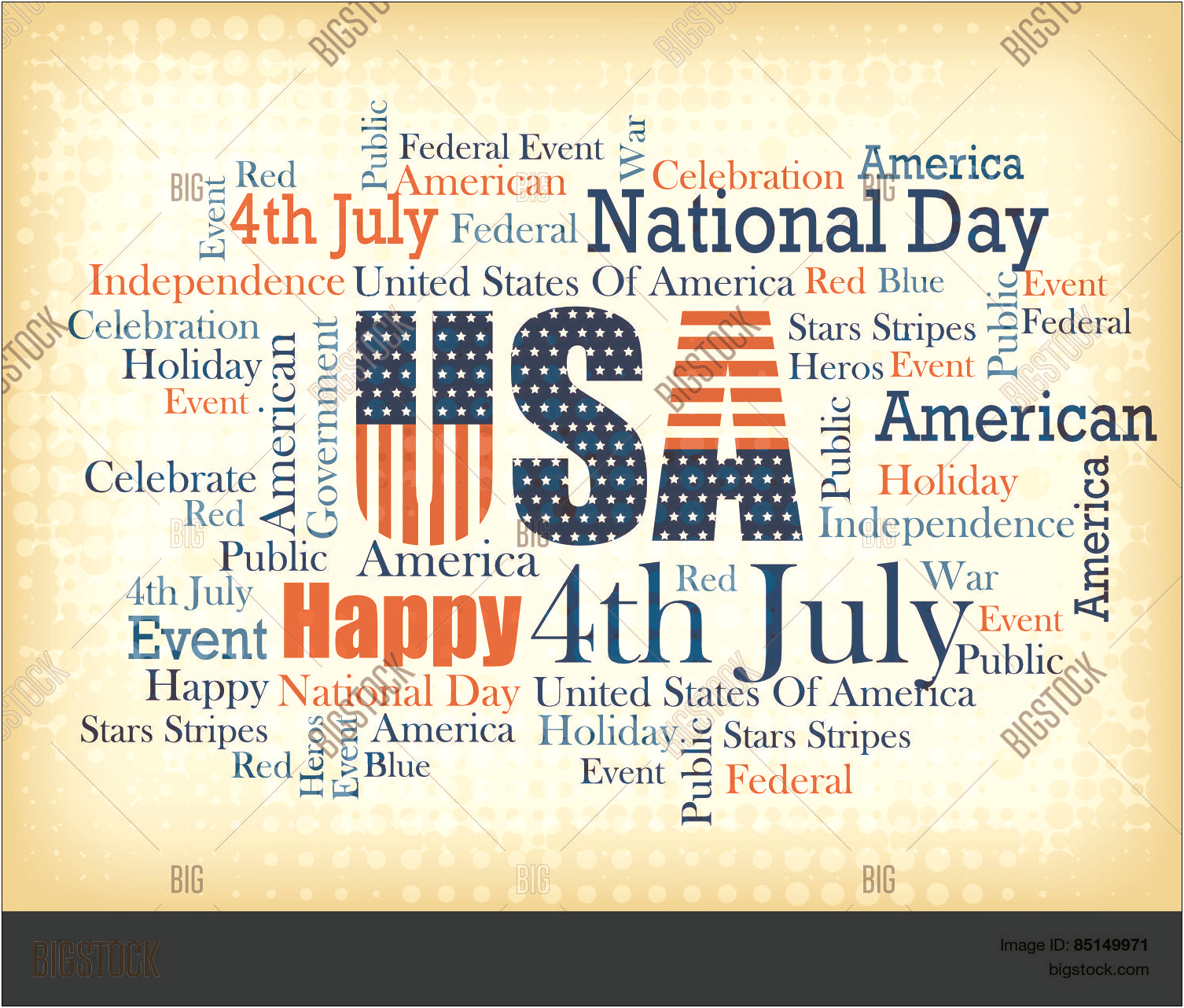 Word 4th Of July Border Templates