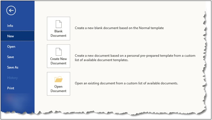 Word Add Template To Existing Document