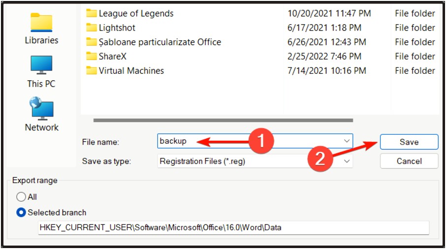 Word Attempting To Save Template On Closing