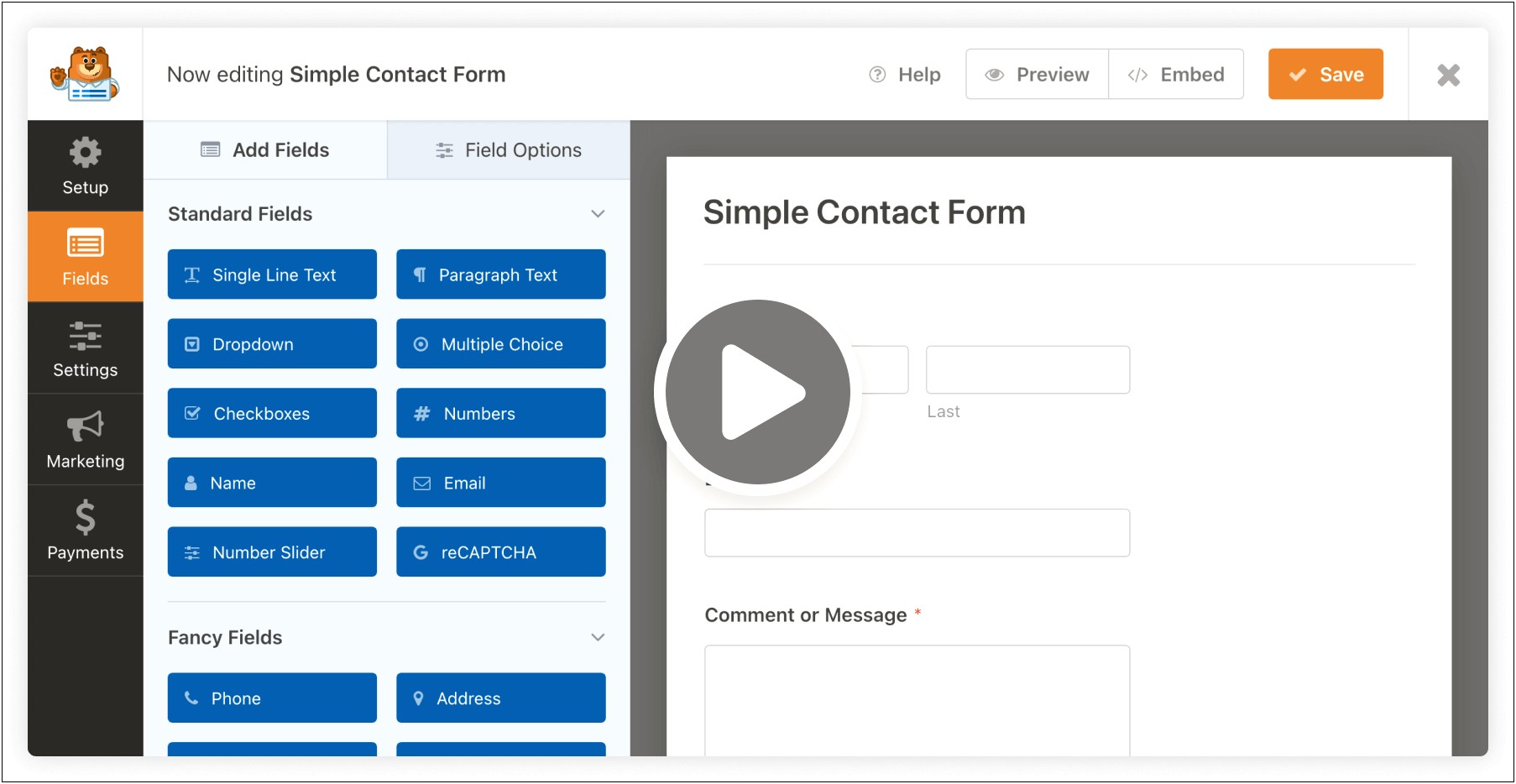 Word Press Forms For Demo Templates