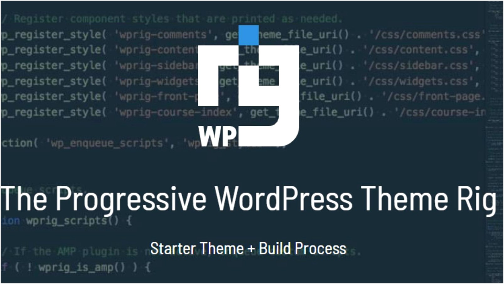 Word Press Template With Minimal Scripts