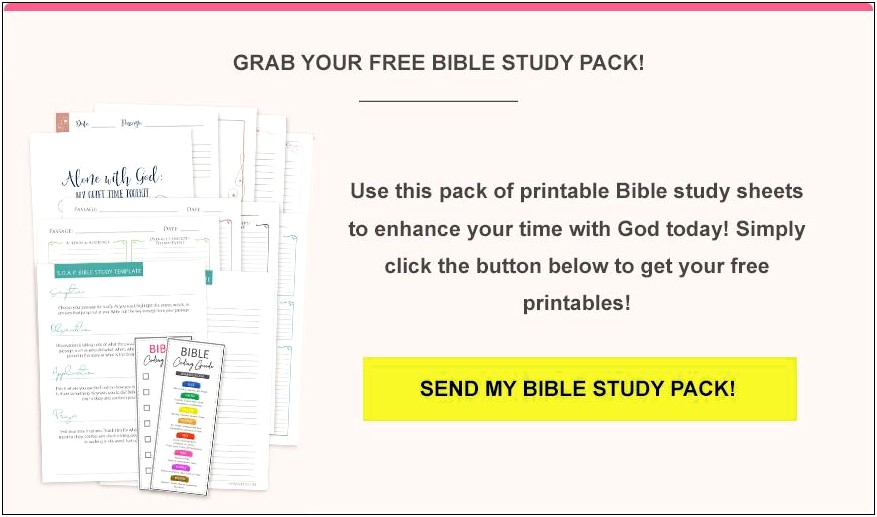 Word Study Template For Bible Study