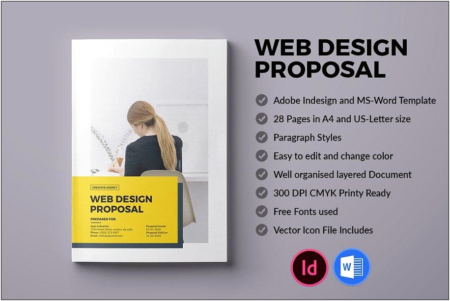 Word Template For Business Proposal Free