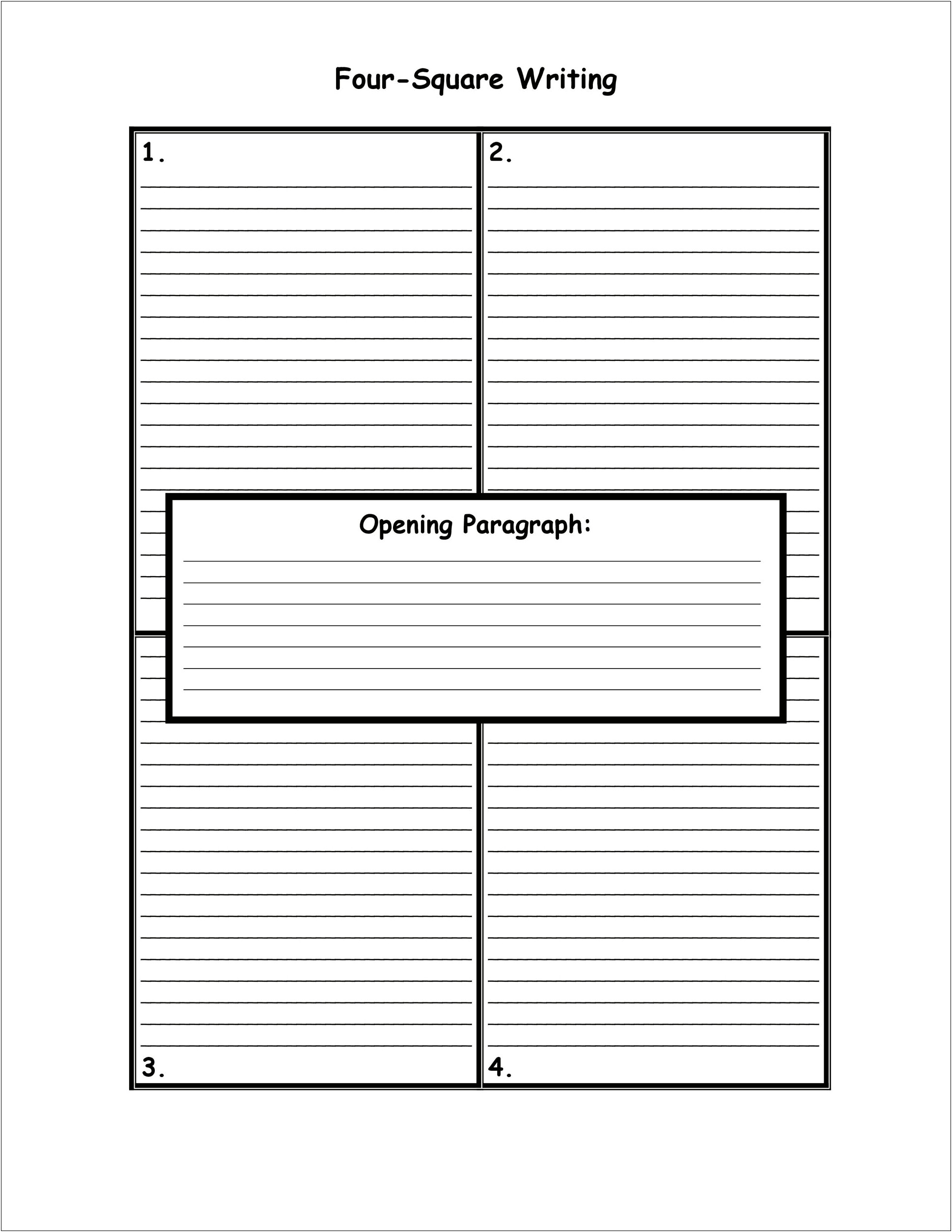 Word Template For College Ruled Paper