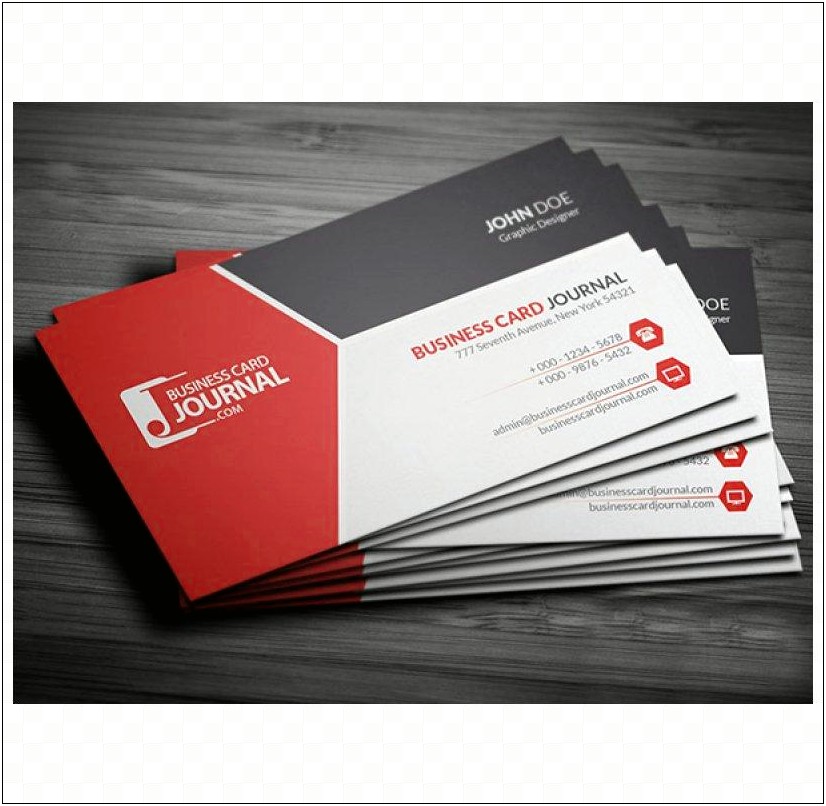 Word Template Layout For Business Cards