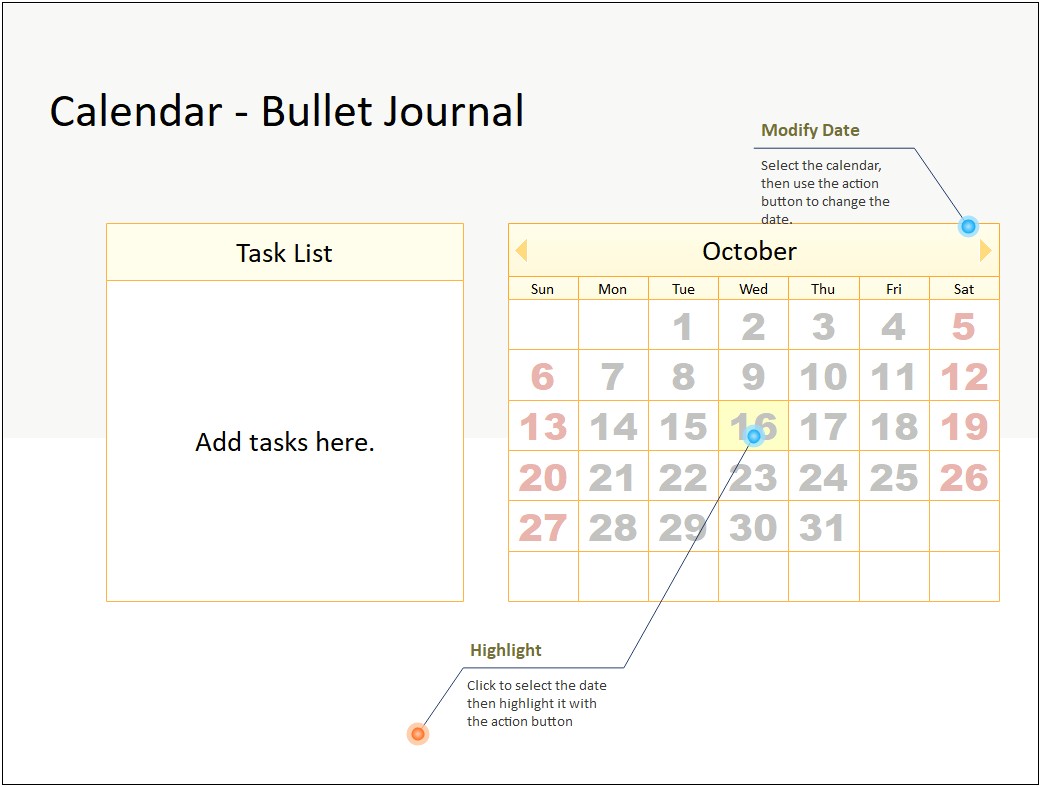 Word Template That Changes With Calendar
