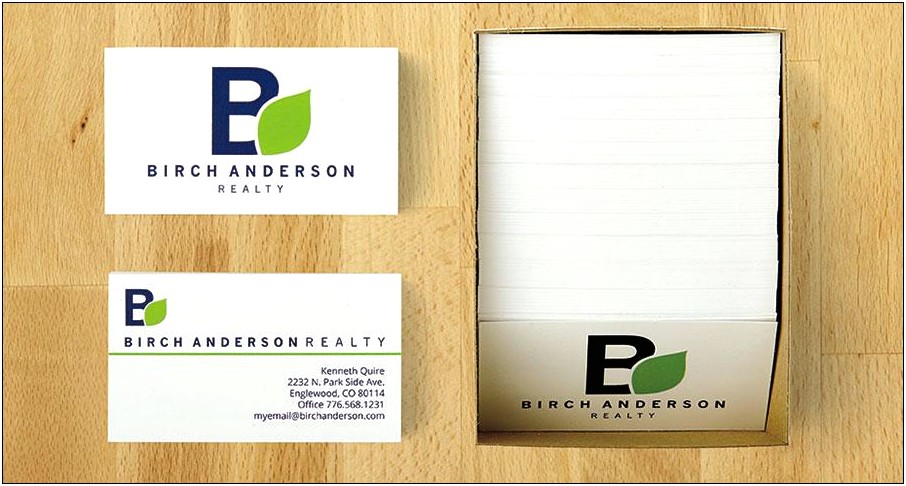 Word Template To Print A Single Business Card