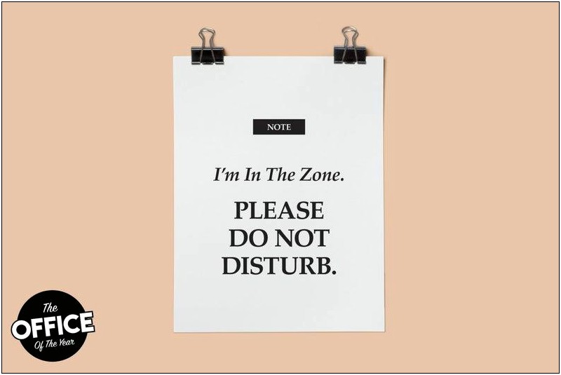 Word Templates For Busy Do Not Disturb Sign
