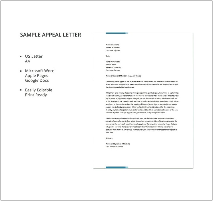 Word Templates For Mac Letter Or Reconsideration