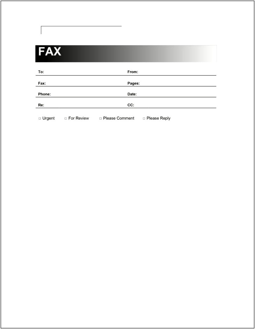 Word Templates Microsoft Office Fax Cover