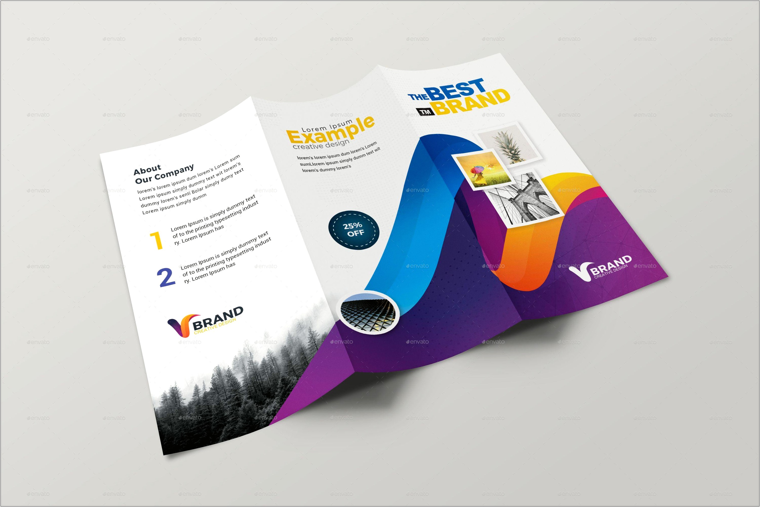 Word Tri Fold Brochure Template Download