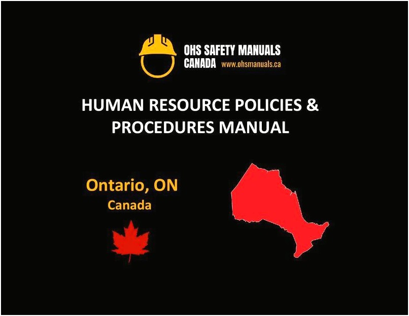 Workplace Emergency Response Plan Template Ontario