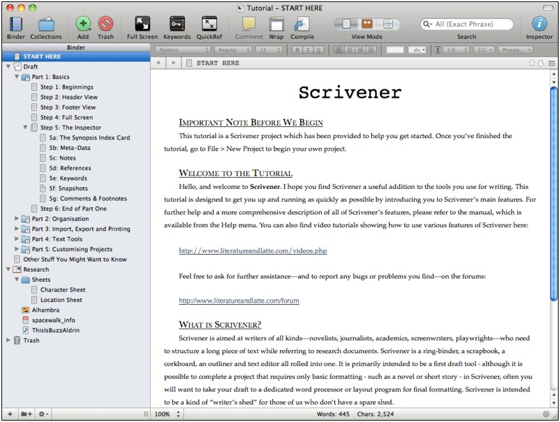 Writer's Template Microsoft Word 2007