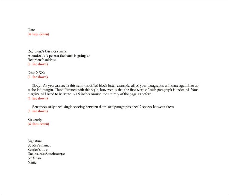 Writing A Professional Letter To Multiple People Template