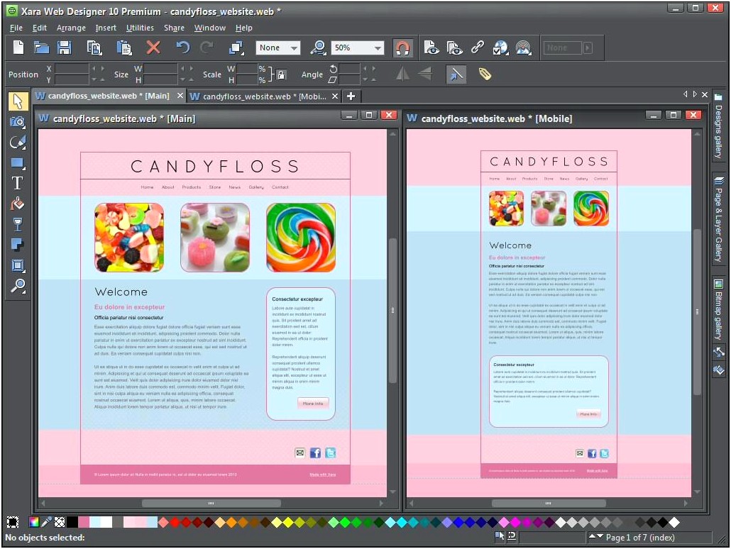 Xara Web Designer 9 Premium Templates Download